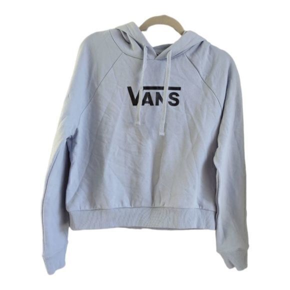 Vans‎ Flying V FT Boxy Sweatshirt Zen Blue Sz S - Picture 1 of 8